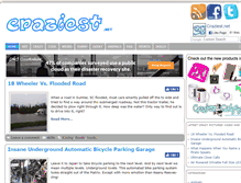 Tablet Screenshot of craziest.net